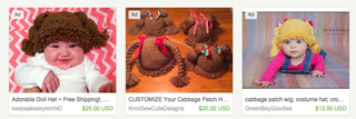 Illustration for article titled Sure Are A Lot of People Who Want to Dress Up Their Human Babies Like Cabbage Patch Dolls